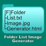 Folder list image generator